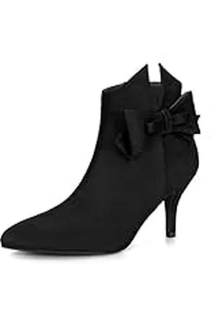 Allegra K Botines de tacón de aguja para mujer, -, 39 EU