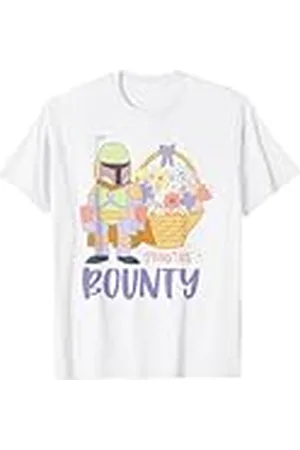 STAR WARS Spring Time Cute Bounty Boba Pastel Colors Logo Camiseta