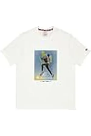 Champion Legacy Modern Sport (220374) -Pro Jersey (220gr) Graphic SS Crewneck Camiseta, , L para Hombre