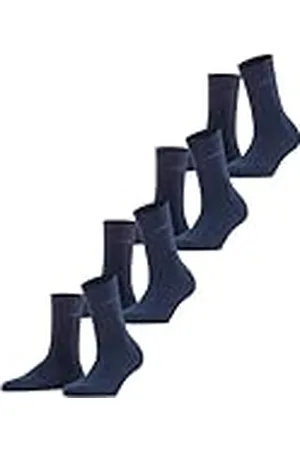ESPRIT Solid W So algodón lisos pack múltiple, Calcetines Mujer, , 36-41