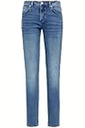 QS by s.Oliver 2157544 Catie-Pantalones Vaqueros Ajustados, , 44W x 30L para Mujer