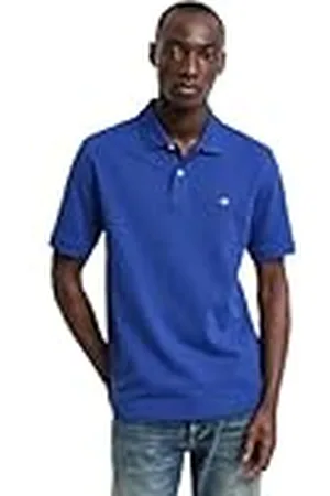 GANT Reg Emb Archive Shield Polo Camisa, Color Azul, M Hombres