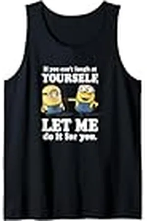 Minions Despicable Me Stuart & Dave Let Me Laugh For You Camiseta sin Mangas