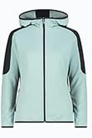 CMP Chaqueta de forro polar Grid Tech con capucha fija para mujer