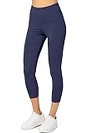 Merry Style Leggins Deportivos para Mujer Pantalones Piratas Suaves Elásticos Leggings de Algodón 3/4 Mallas de Mujer Confortables MS10-199 ( , S)
