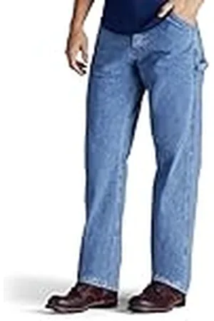 Lee Pantalones vaqueros de pernera recta, corte holgado y estilo carpintero para hombre - Azul - 36W x 30L
