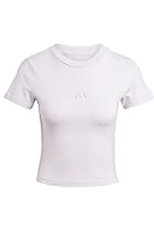 adidas Mujer Essentials 3 Stripes Slim Baby T-Shirt, , M