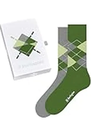 Burlington Basic Gift Box M So algodón estampados 2 pares, Calcetines Hombre, , 40-46