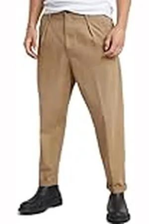 G-Star Para Hombre Pantalones Pleated Chino Relaxed Tapered, , 30W / 34L