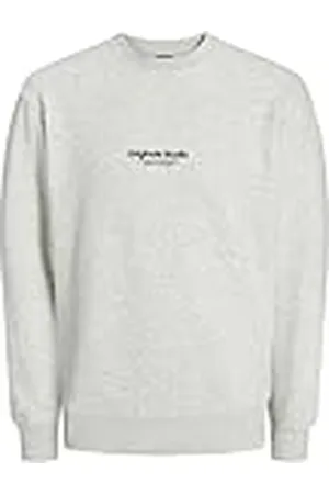 JACK & JONES Jorvesterbro Sudadera Con Cuello Redondo Noos Sudadera, Hombre, Color Blanco, XS