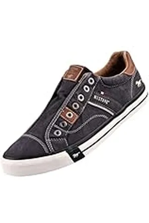 Mustang 4072-403-9, Zapatillas sin Cordones Hombre, Negro (Schwarz 9), 46 EU