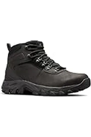 Columbia Newton Ridge Plus 2 WP, Botas Montaña de Senderismo, Hombre, Negro (Black/Black 2024), 41.5 EU