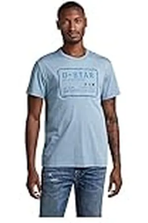 G-Star Para Hombre Camiseta Applique Multi Technique, , S