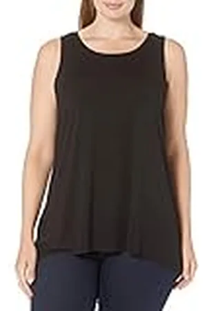 Amazon Camiseta de Tirantes con Vuelo (Disponible en Tallas Grandes) Mujer, , XXL