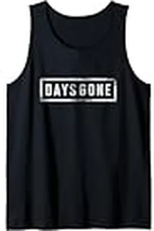Playstation 3 Days Gone Iconic Distressed Big Chest Logo Camiseta sin Mangas