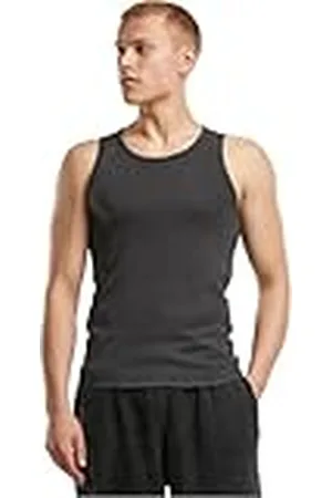Urban classics Tb7344-washed Rib Tanktop Camiseta, , XXL Hombres