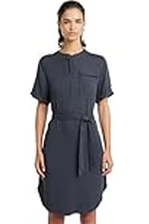 G-Star Belted Dress SS Wmn Vestido Informal, , L Mujeres