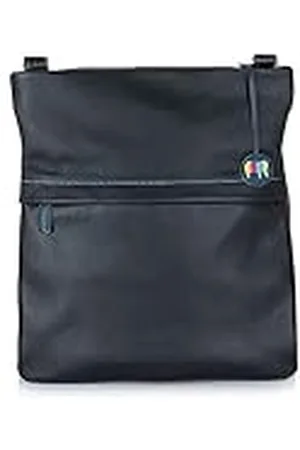 Mywalit 1822 - Bolso mochila de piel para mujer Negro L