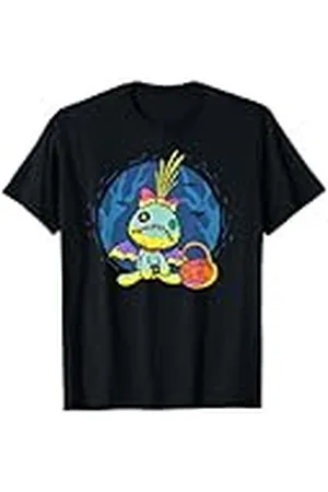 Disney Lilo & Stitch Scrump Doll in Bat Costume Halloween Camiseta