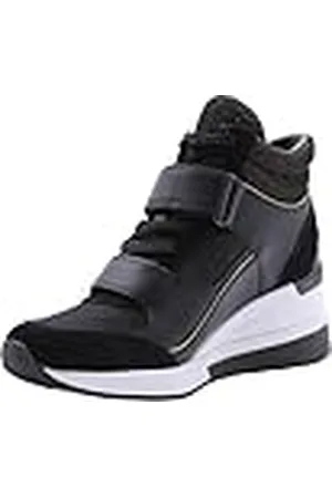Michael Kors Gentry High Top, Sneaker Mujer, Black/Bronze, 42 EU