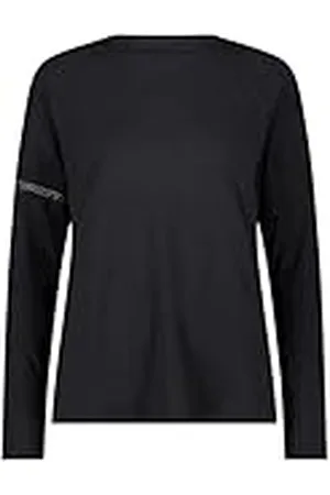 CMP Camiseta de Mujer de Punto elástico, Color Azul, Talla 50