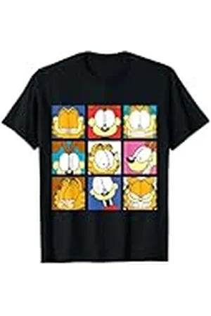 Garfield Odie All Faces Classic Camiseta