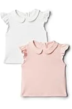 Amazon X Sofia Grainge Blusa de Manga Corta Niña, Pack de 2, , 4 años