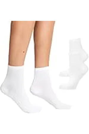 Nur Die Bambus Kurzsocken 2er Pack Damen Kurzschaft Bambussocken Socke Weich Atmungsaktiv Calcetines Cortos, , 44 Mujeres