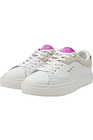 Pepe Jeans Adams ARI, Zapatilla Mujer, White, 40 EU