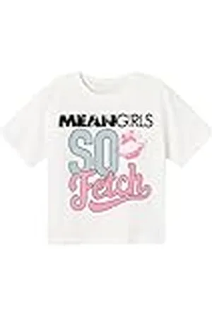 NAME IT NKFASSA Meangirls SS NREG Top Box BFU Camiseta, , 116 para Niñas