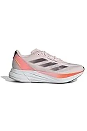 adidas Duramo Speed Running Shoes, Zapatillas para Correr Mujer, Sandy Pink/Aurora Met/Solar Red, 44 2/3 EU