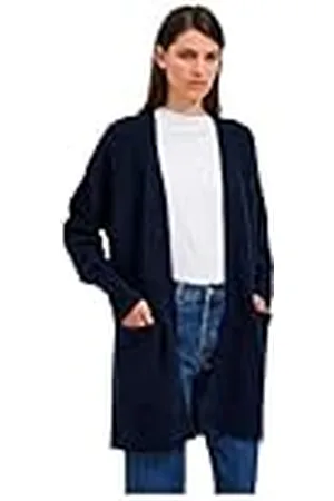 SELECTED Slflulu New LS Knit Long Cardigan B Noos Suéter, , L para Mujer