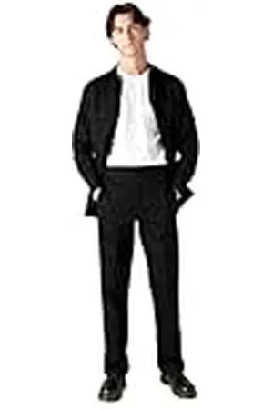 Dickies Camisa con Manga Larga para Hombre, Color Negro, Talla XXXL