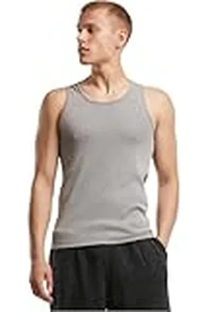 Urban classics Tb7344-washed Rib Tanktop Camiseta, , S Hombres