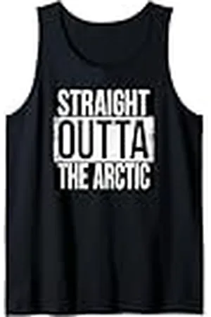 Straight Outta Words DIRECTO FUERA DEL ÁRTICO Camiseta sin Mangas