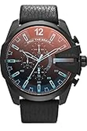 Diesel Reloj Cronógrafo para Hombre de Cuarzo con Correa en Piel DZ4323