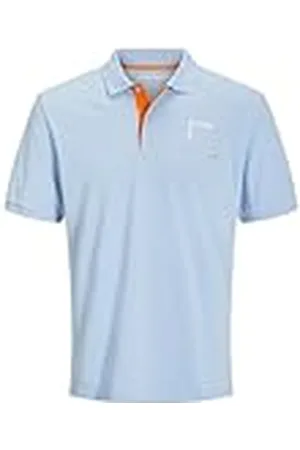 JACK & JONES Jjverner Polo SS, Color Azul, L Hombres