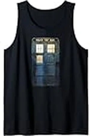 Doctor Who Cosplay Tardis - Ventilador de ciencia viajero del tiempo Camiseta sin Mangas