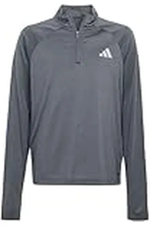 adidas Unisex niños Goto PZ 1/4 Zip Longsleeve tee, , 7-8 Years