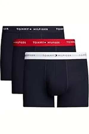 Tommy Hilfiger 3p WB Trunk Um0um02763 Bóxer, , S (Pack de 3) para Hombre