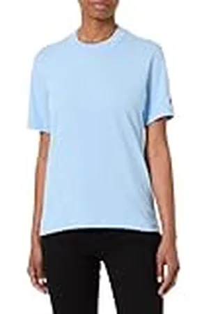 Champion Legacy Icons W-Relaxed Back Logo S/S Crewneck Camiseta, , XL para Mujer