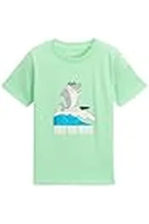 TOM TAILOR 1046561 Camiseta, 21562-Soft Neo Green, 92-98 para Niños