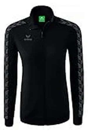 Erima Mujer Essential Team Chaqueta Tracktop, negro, 34