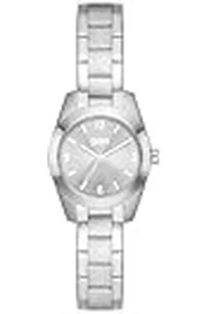 DKNY Reloj para mujer Nolita de acero inoxidable con tres agujas, NY6680