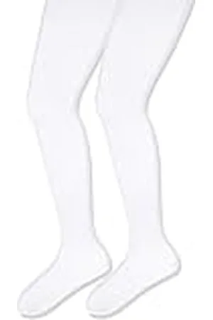Sterntaler Pack De Deux Collants Pour Bébés, Âge: 0-2 Mois, Taille, Blanc Paquete Doble de Leotardos, Talla:56 Edad:0-2meses