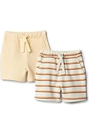 Amazon X Sofia Grainge Pantalones Cortos de Punto con Cintura Elástica Niño, Pack de 2, , 3 años