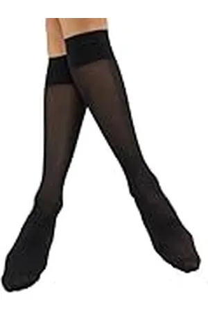 Nur Die Knie Vitastütz 40 Den mit Mittlerer Stützwirkung Entlastende Semi-Transparente Nylon Fein-kniestrümpfe Breiter Komfortbund Medias, , Talla única para Mujer