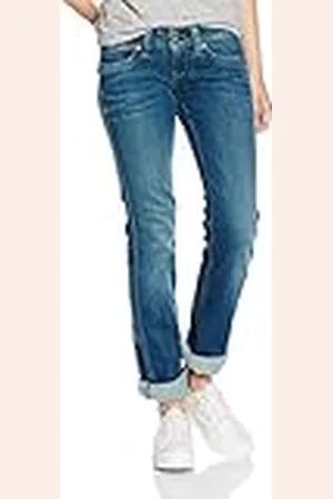 Pepe Jeans Banji, Vaqueros para Mujer, Azul (Denim 000-D67), W24/L32 (Talla del fabricante: 24)
