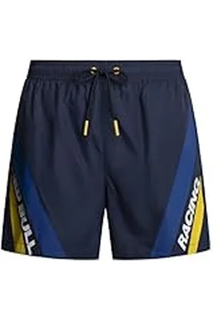 Pepe Jeans RBR Lines Print Pantalones Cortos, , XL para Hombre