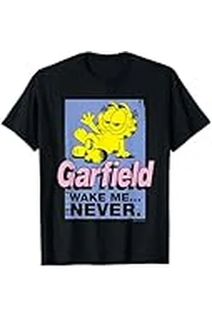 Garfield Garfiled - Gato Despiértame nunca Camiseta